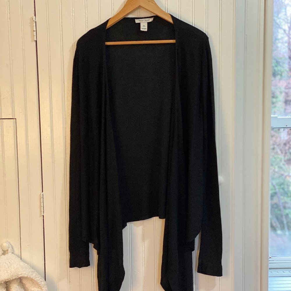 White House Black Market Black Cardigan Size XS